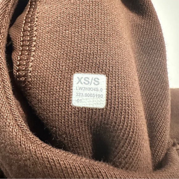 Lululemon Scuba Oversized Funnel Neck Half Zip Java - Picture 9 of 13